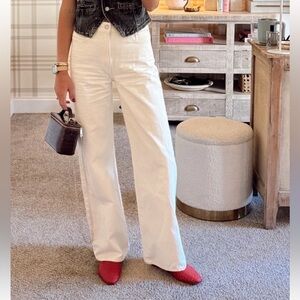 Target Lorna Flats NWT Sz 9.5 Red Woven Ballet Flats